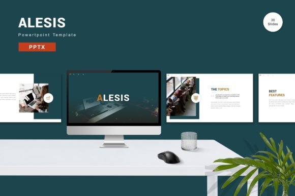 Alesis PowerPoint Template for Design