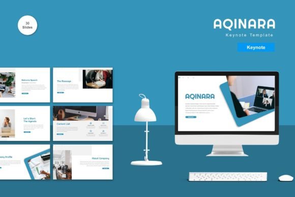 Aqinara - Keynote Template for Professional Presentations
