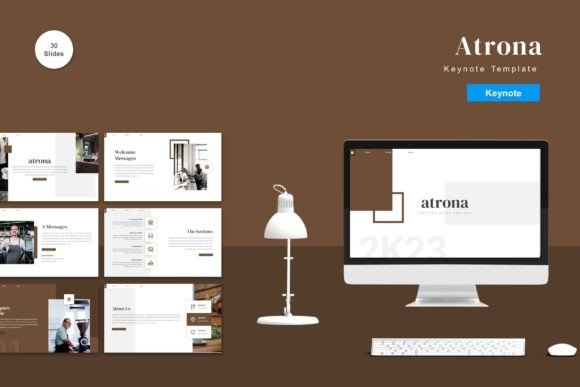 Atrona - Keynote Template: Elevate Your Presentations with Professional Design