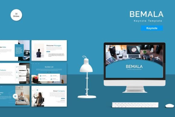 Bemala - Keynote Template: A Versatile Solution for Modern Presentations