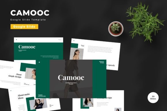 Camooc - Google Slide Template: A Modern Solution for Professional Presentations
