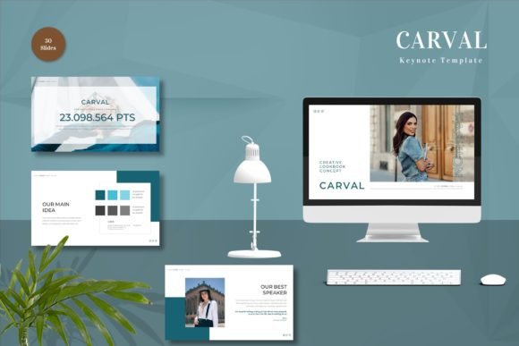 Carval - Keynote Template: A Practical Evaluation for Modern Presenters