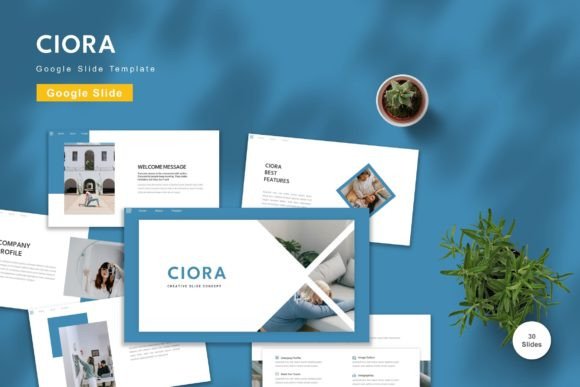 Ciora - Google Slide Template: Elevate Your Presentations with Professional Design