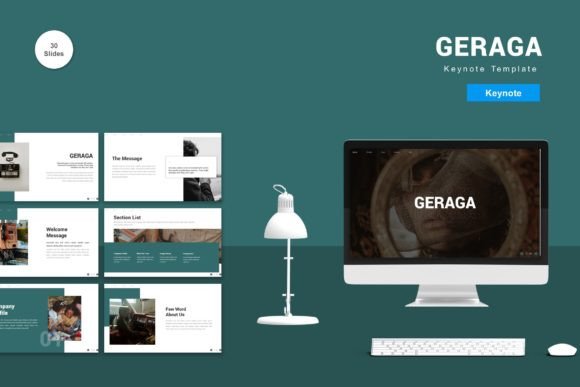 Geraga - Keynote Template: Elevating Your Presentation Workflow
