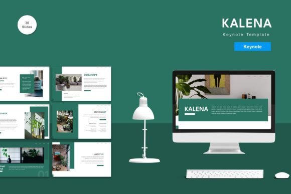 Kalena - Keynote Template: Elevate Your Visual Story