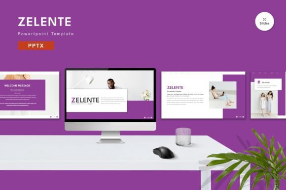 Mastering Modern Presentations with Zelente - Powerpoint Template