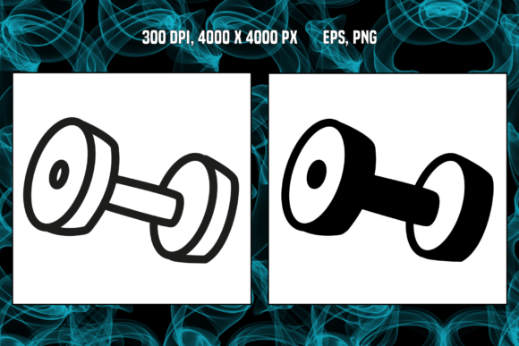 Two Icons Dumbbells for Workouts: Essential Assets