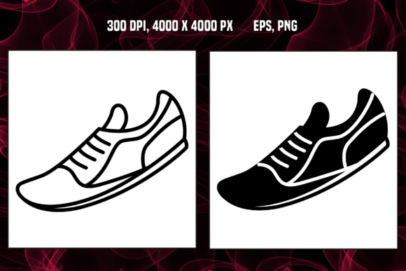 Two Sportsman Shoe Icons: Defining Precision in Modern Web Design