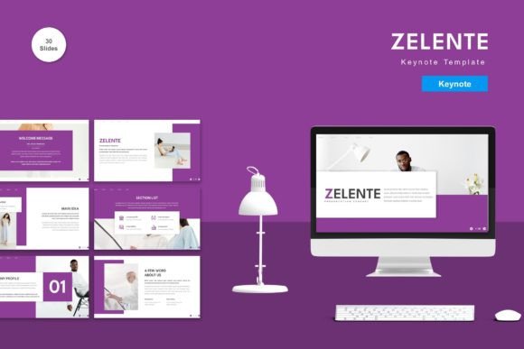 Zelente Keynote Template: Elevate Your Presentations